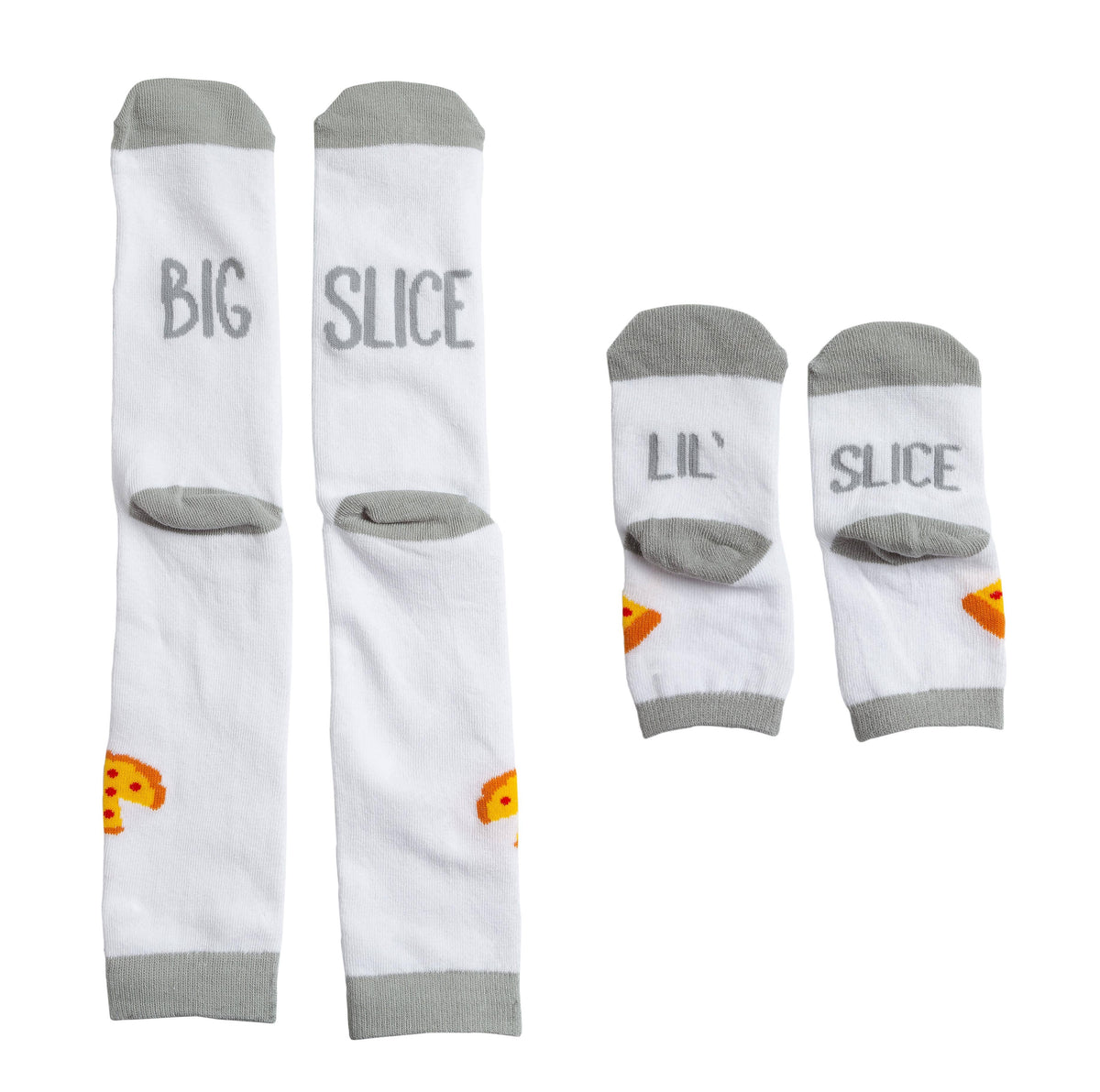 Parent & Me Matching Pizza Sock Set