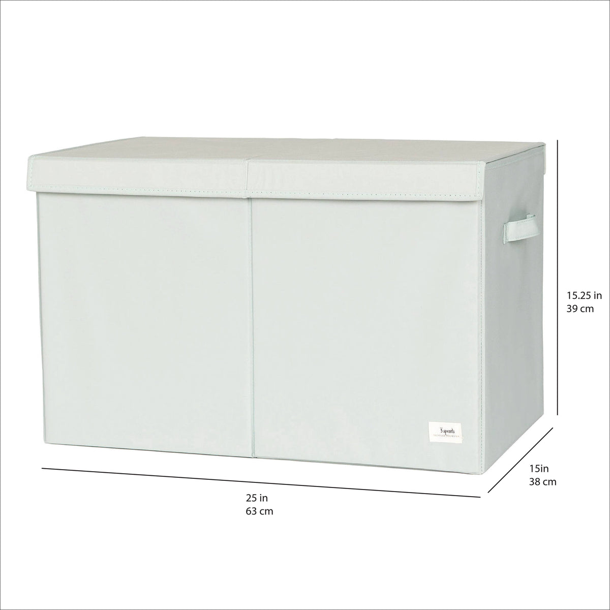 Kids Recycled Fabric Toy Chest - Solid Colors