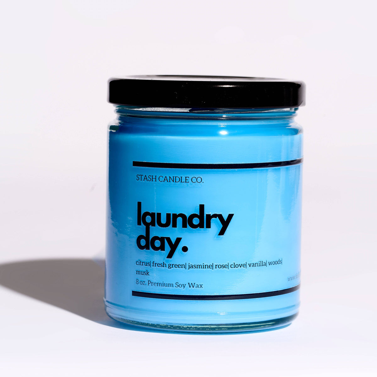 Laundry Day Candle, 8oz., Fresh Linen Scent, 40hr Burn Time