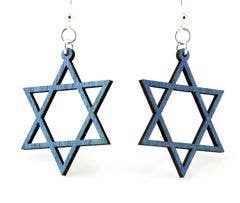 Jewish Star Earrings