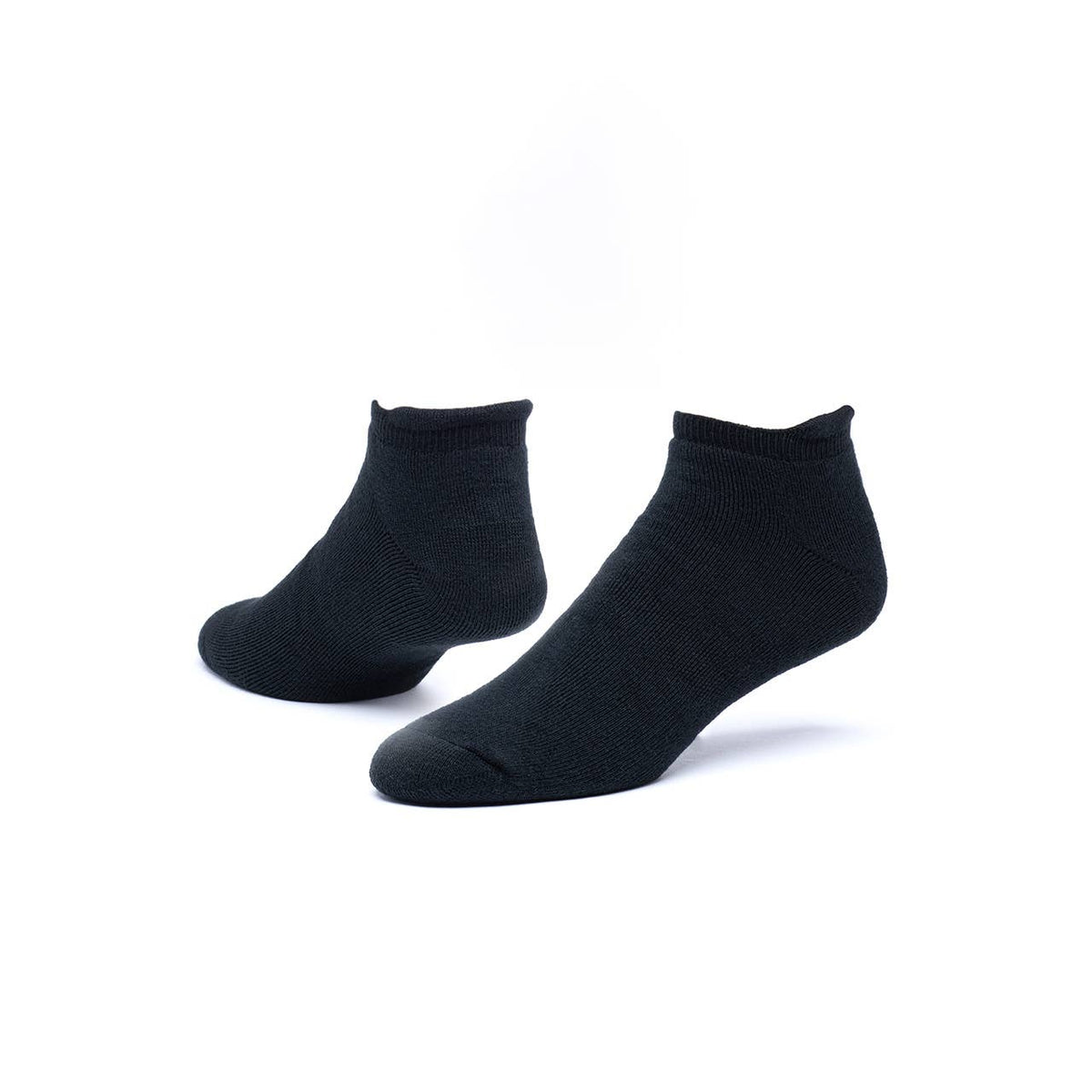 Organic Cotton Tab Footie Socks - Solid