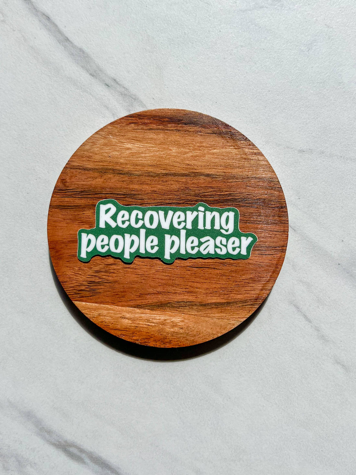 Recovering people pleaser sticker