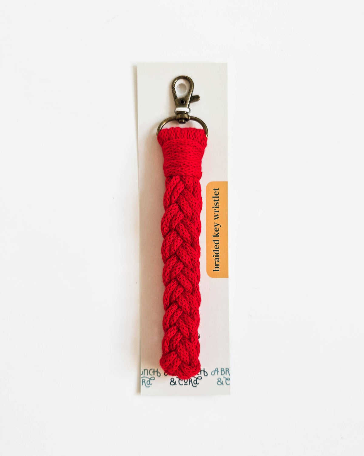 Braided Key Wristlet
