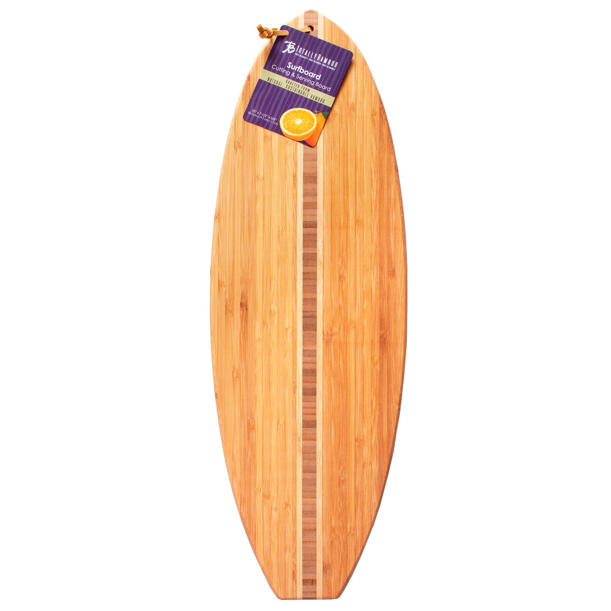 Surfboard Shaped Cutting Board & Charcuterie Serving Board