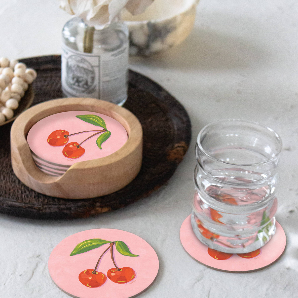Sweetest Cherries Coaster
