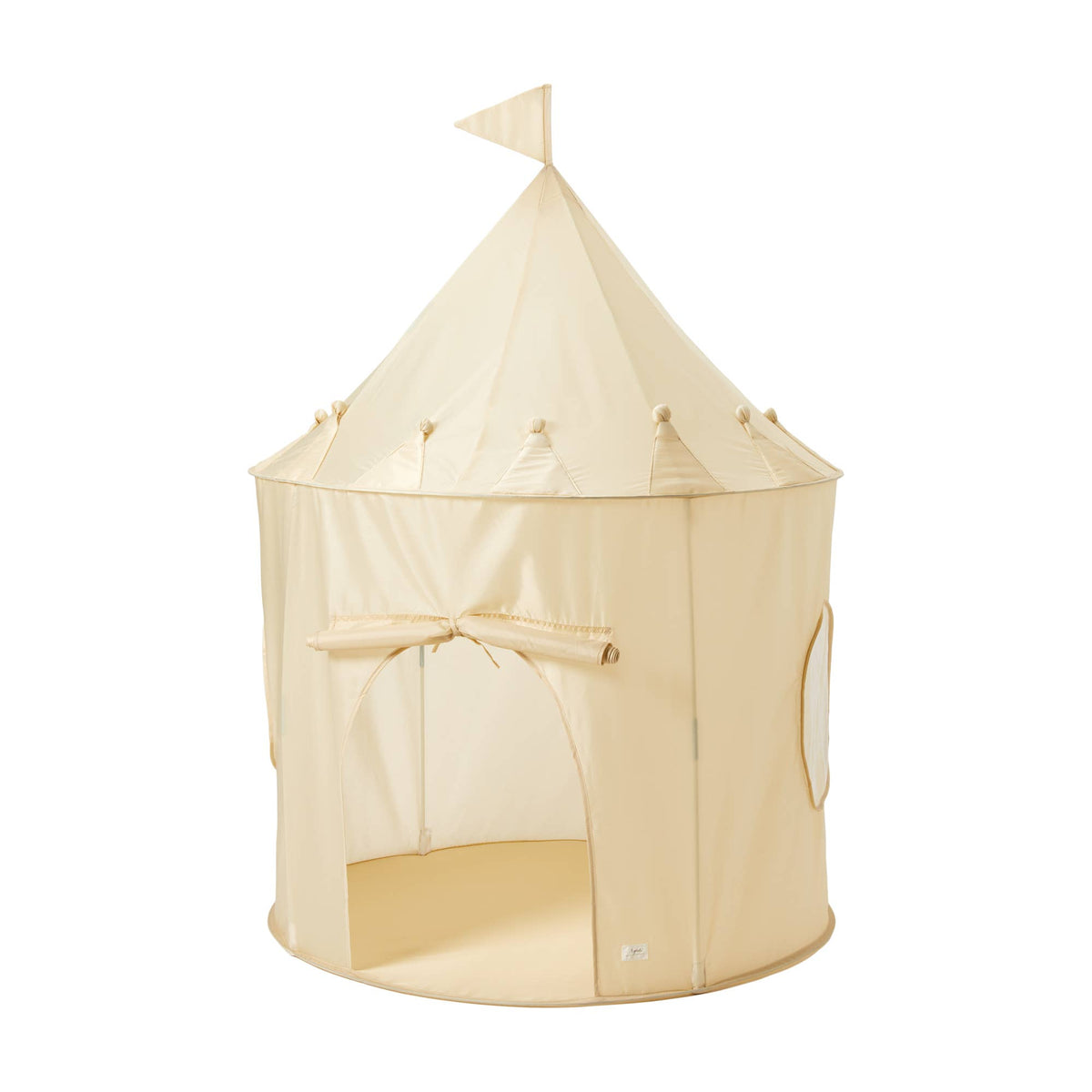 Kids Play Tent Castle with Recycled Fabric - Solids