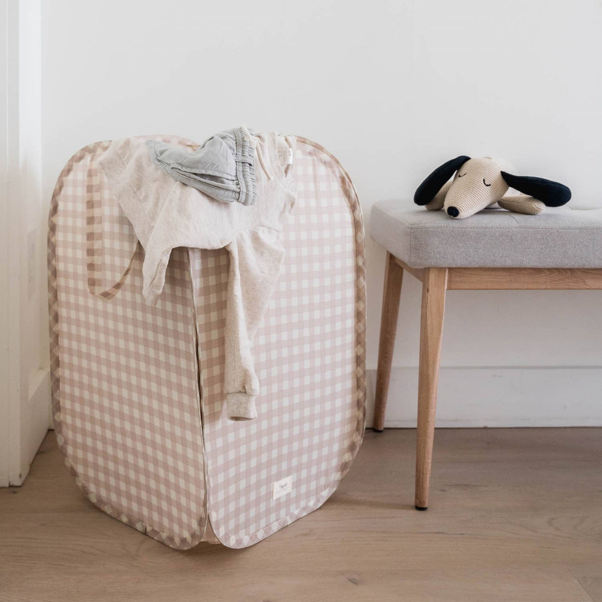Baby & Kids Recycled Fabric Pop-up Laundry Hamper