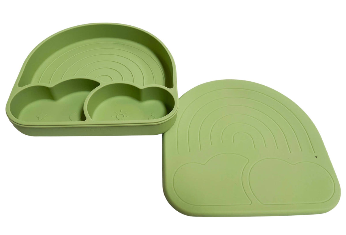 Rainbow Plate Set