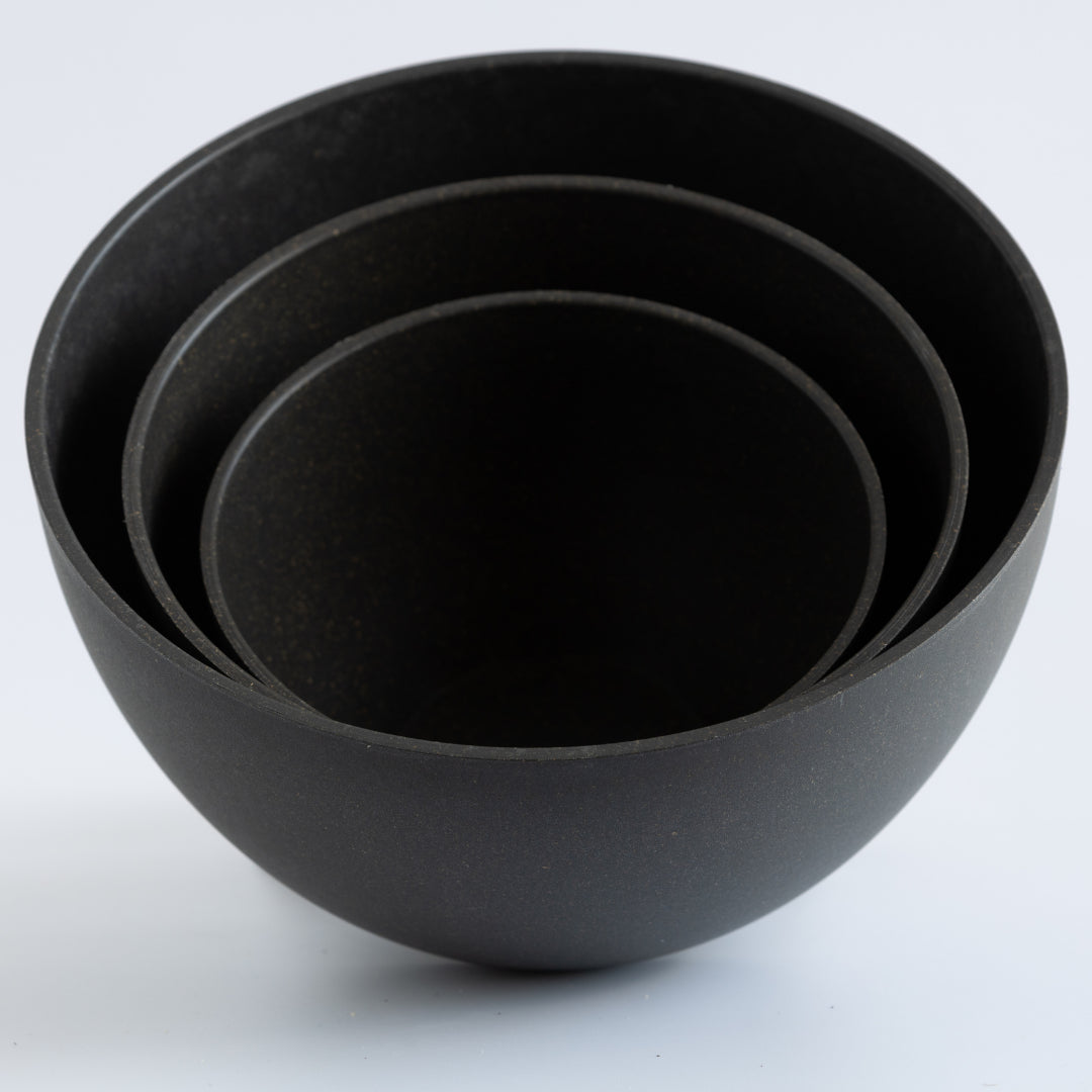 Sustainable Large Bamboo Reusable Serving Bowl w/o Lid