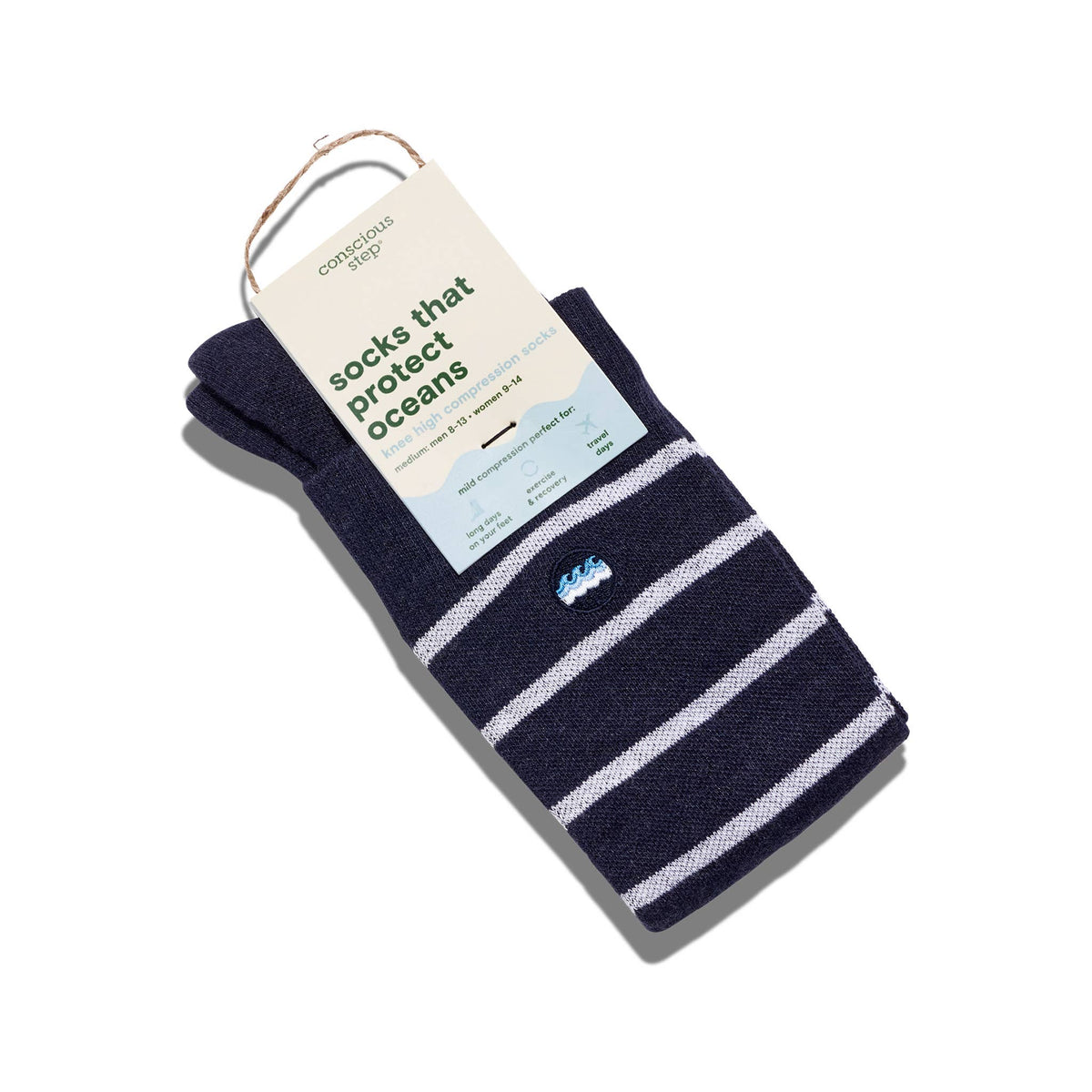Compression Socks that Protect Oceans | Striped