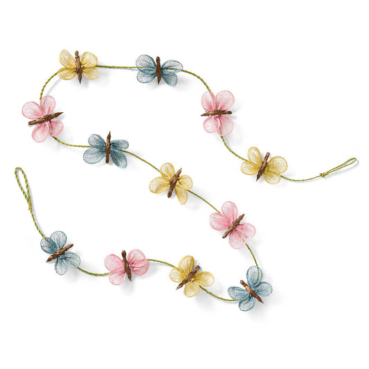 Flutter Butterfly Abaca Garland