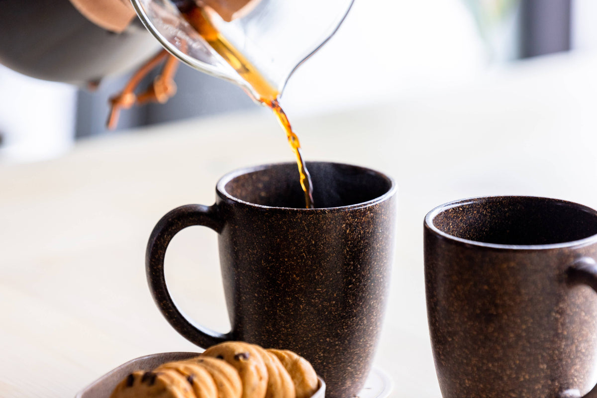 Loopy Products 8 Oz Coffee Mug Made With Upcycled Coffee Hulls: mug used in food preparation
