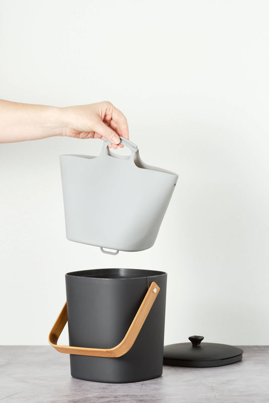 Compost Bin Liner - Silicone - Dishwasher Safe