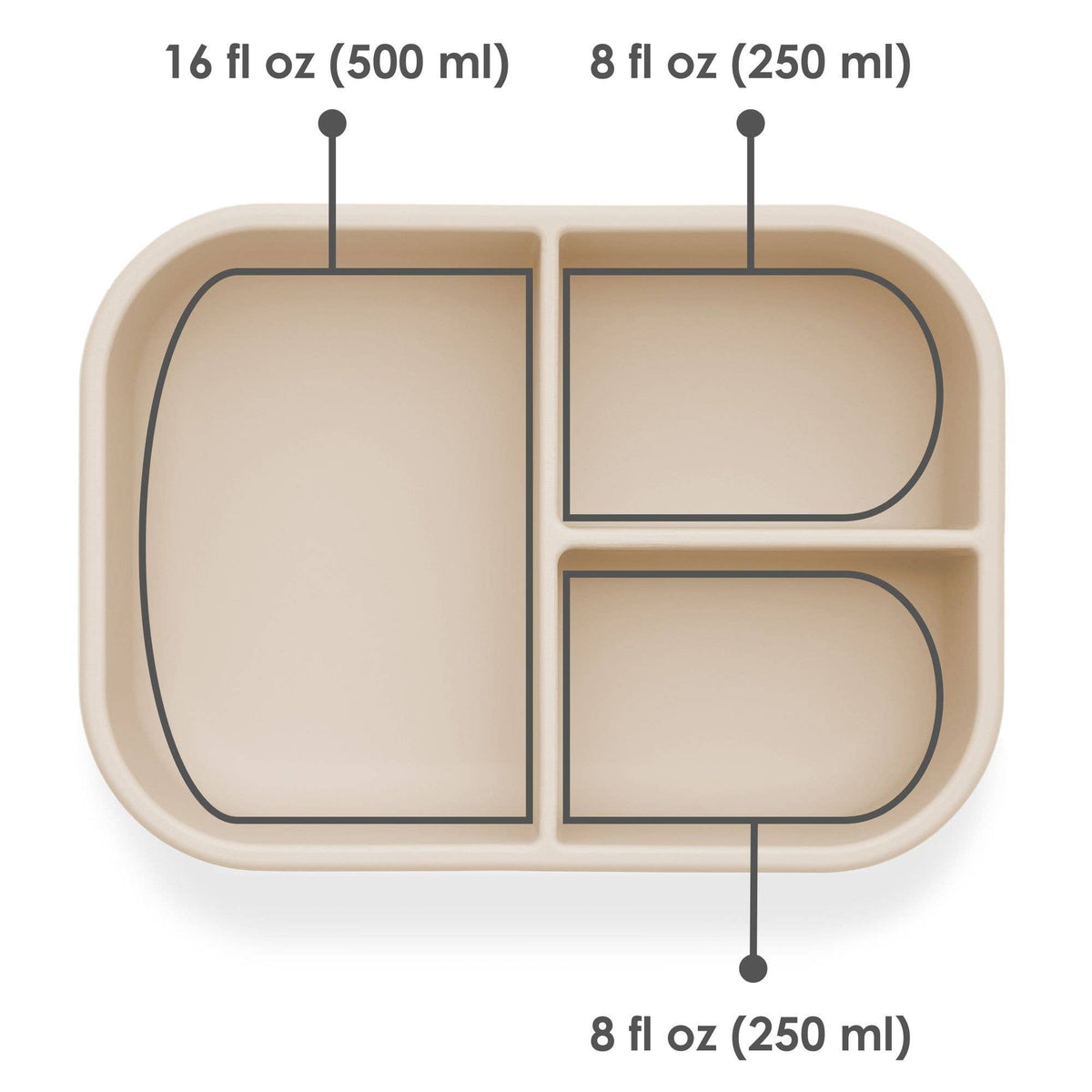 Leakproof Silicone Bento Box (Coco) Back to School