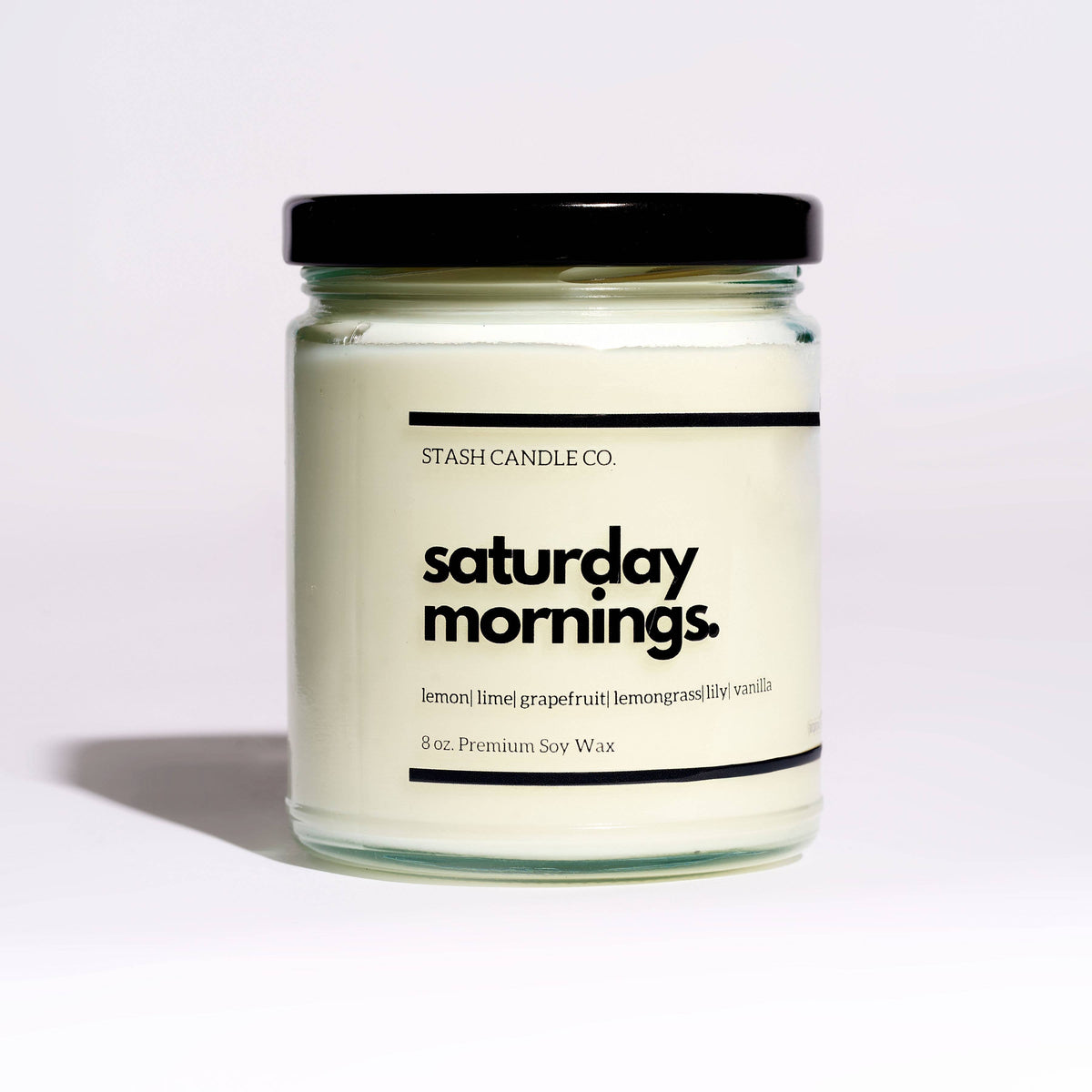 Saturday Mornings Candle, 8oz Lemon Lime Grapefruit Vanilla