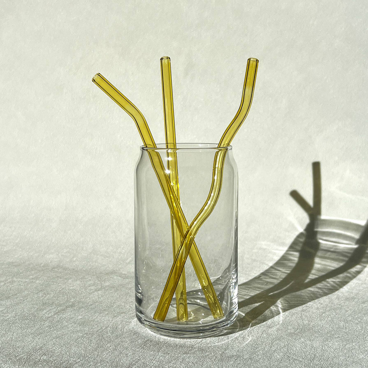 Glass straws for 16 oz Libbey can 8 inches