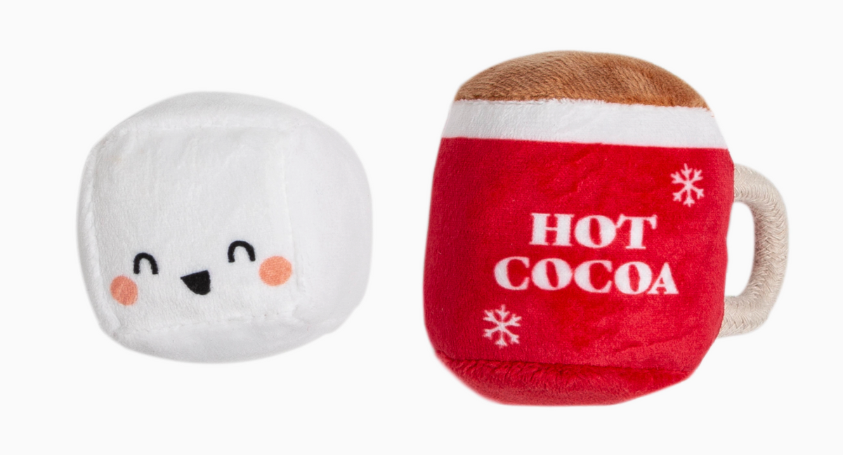 Christmas Hot Cocoa Cat Toys Set