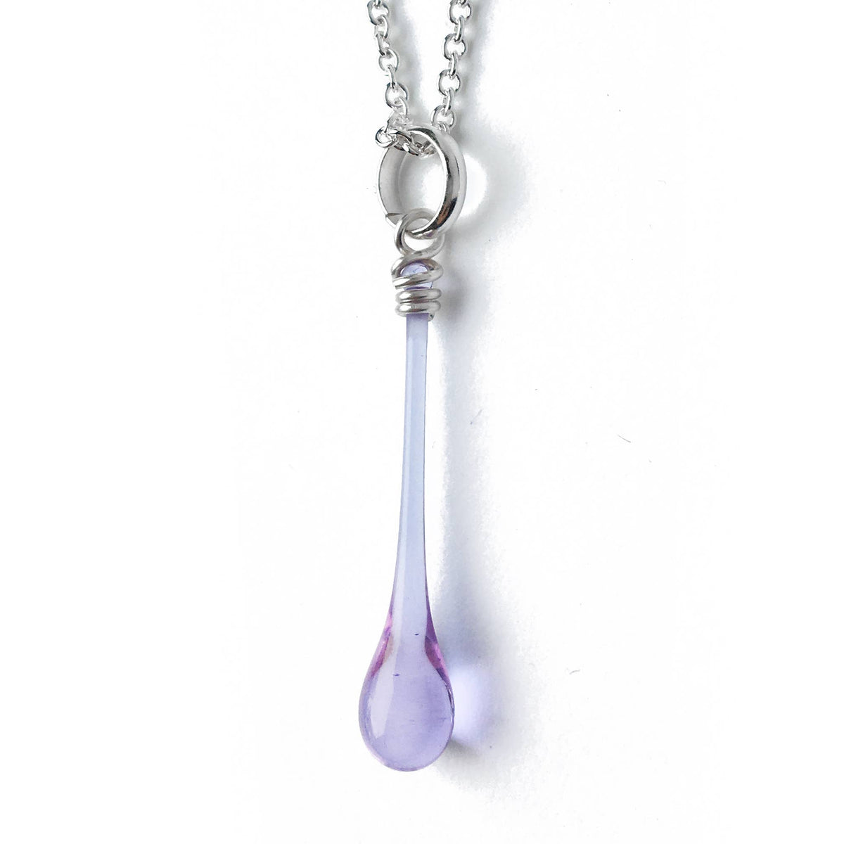 Maressa Glass Teardrop Pendant Necklace