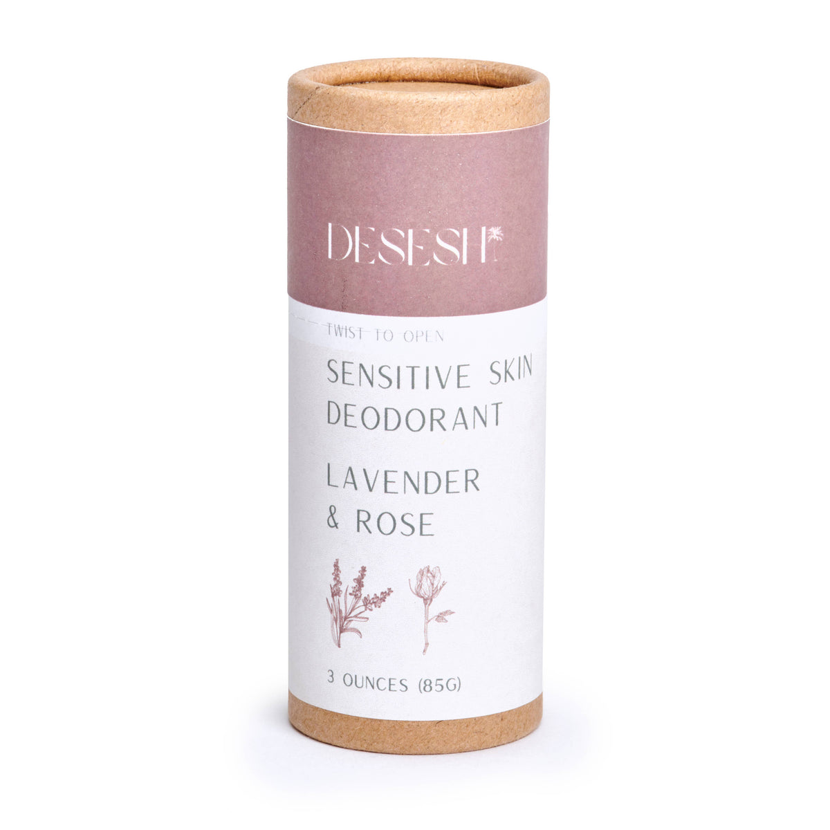 Natural Sensitive Deodorant (Aluminum Free, No Baking Soda)