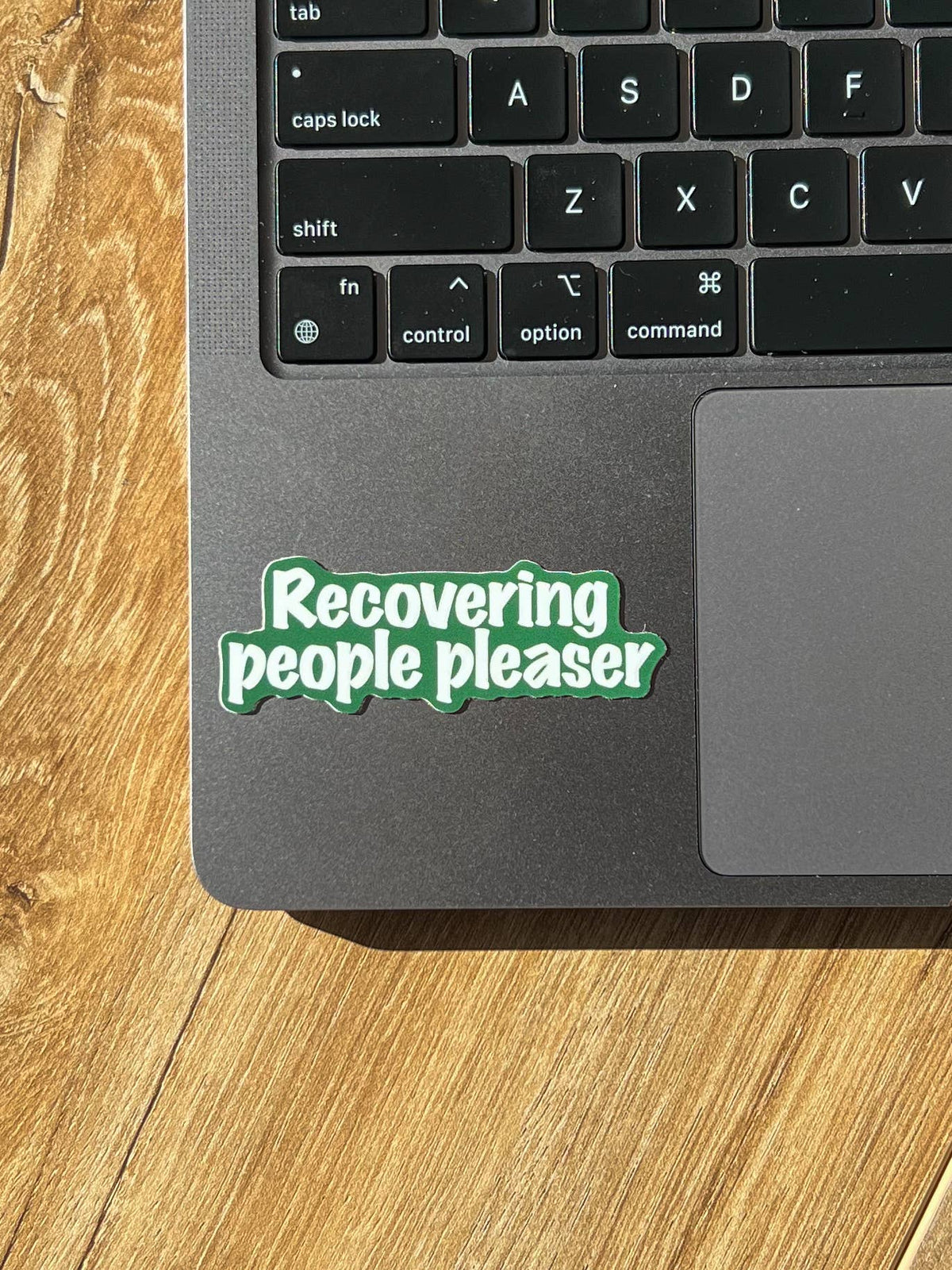 Recovering people pleaser sticker