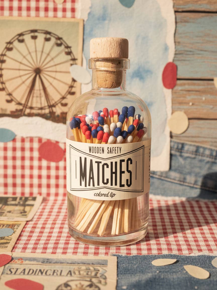 Vintage Apothecary USA Matches America 250 Celebration