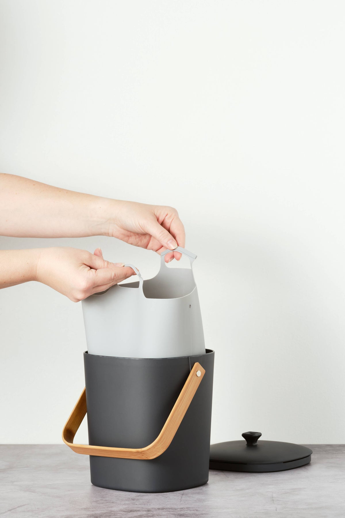 Compost Bin Liner - Silicone - Dishwasher Safe