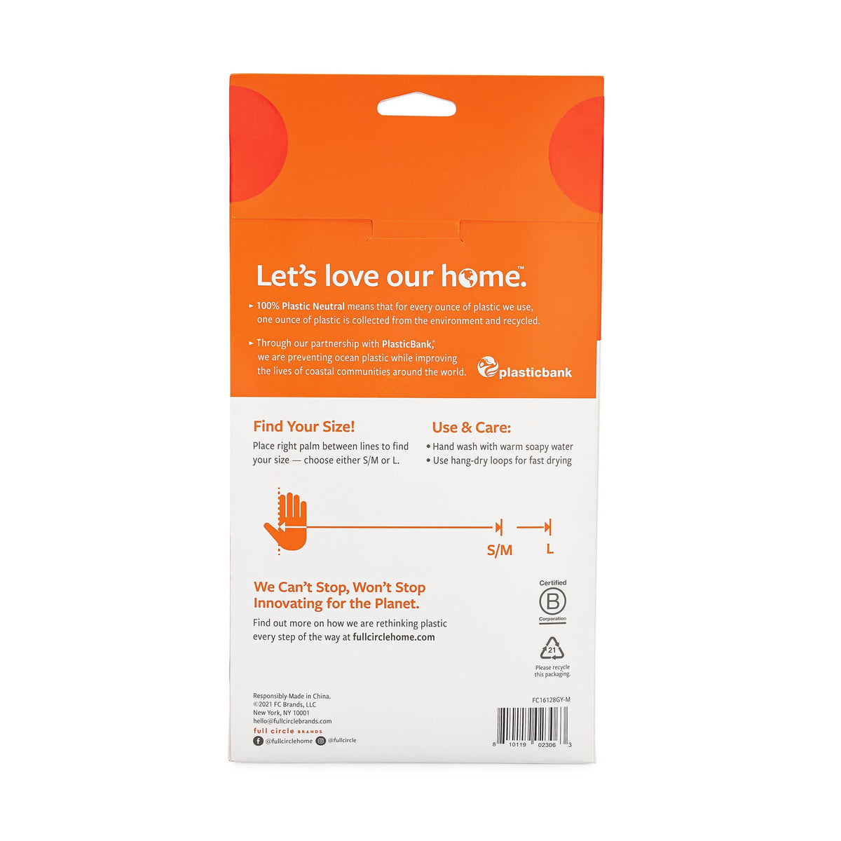 Splash Patrol Natural Latex Cleaning Gloves