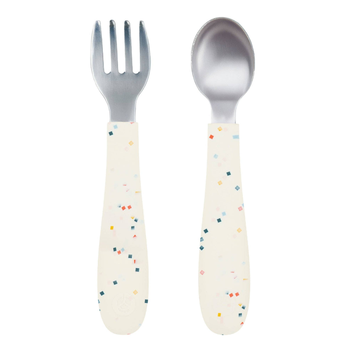 Stainless Steel Toddler Fork & Spoon Set – 2 Piece