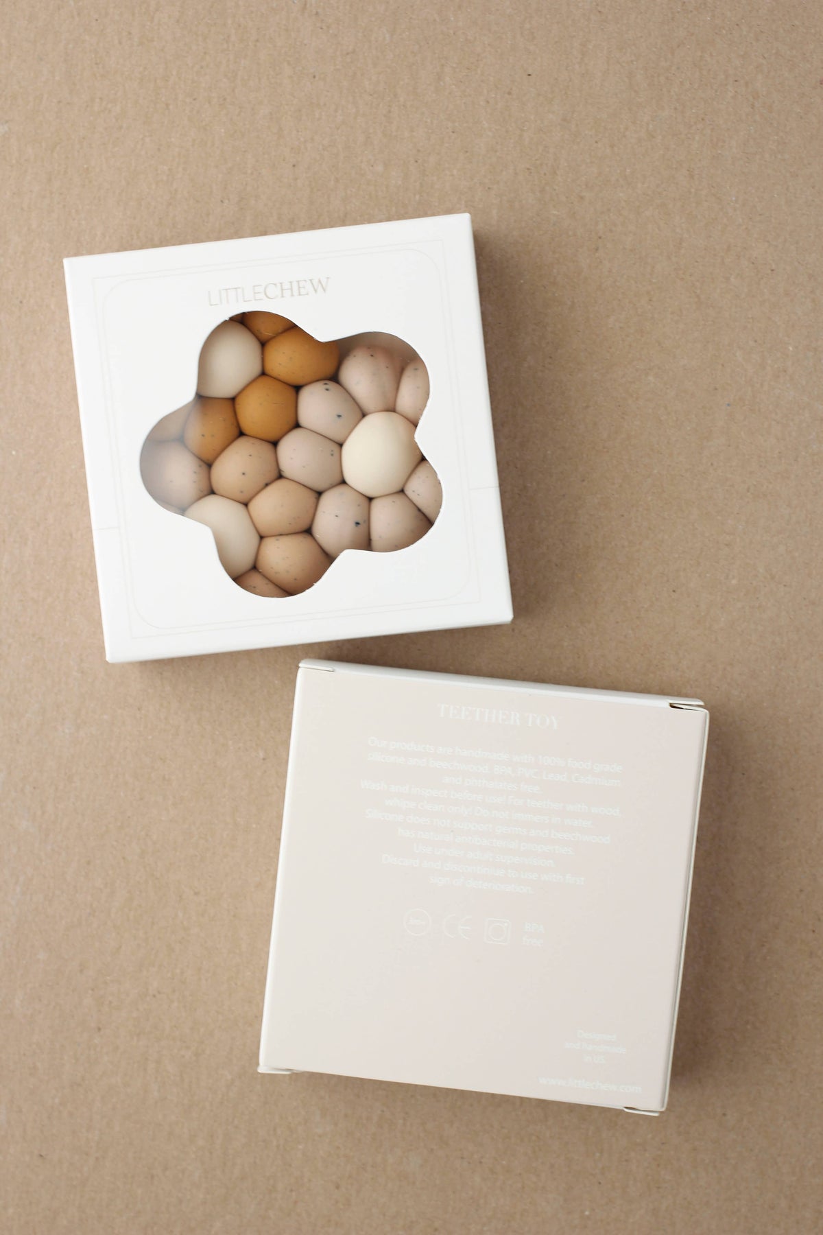 Freezer Teether - Chamomile | Ivory Blush