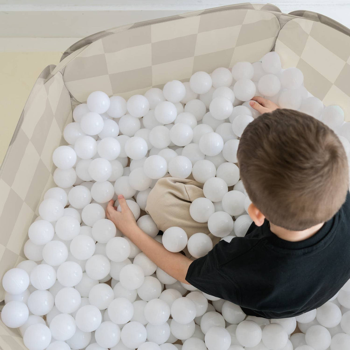 Kids Ball Pit with Recycled Fabric (balls not incl.)