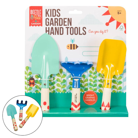 Beetle & Bee Kids Garden Hand Tools