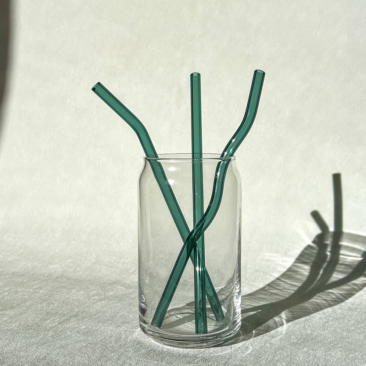 Glass straws for 16 oz Libbey can 8 inches