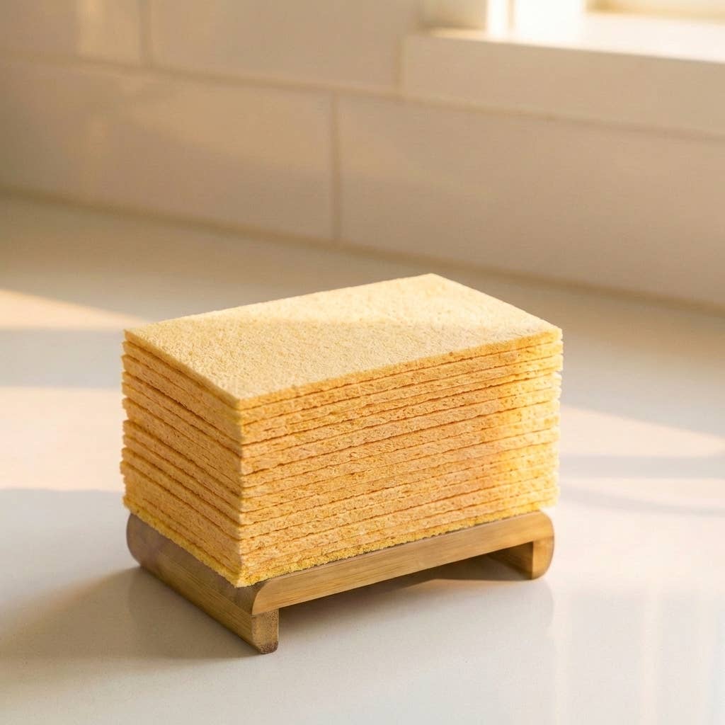 Compostable Cellulose Kitchen Sponge