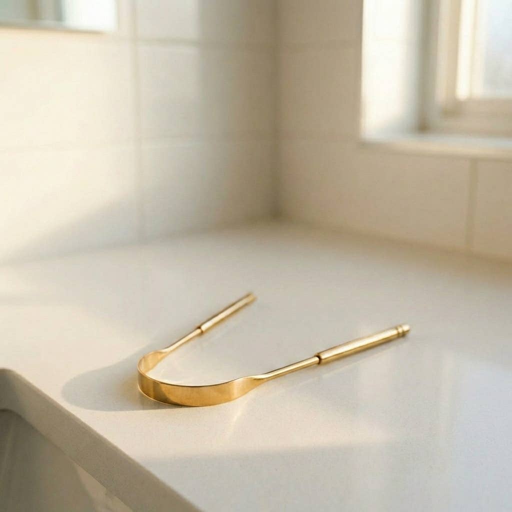 Stainless Steel Tongue Scraper