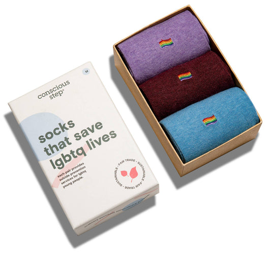 Socks that Save LGBTQ Lives | Boxed Set - Pride Gifts