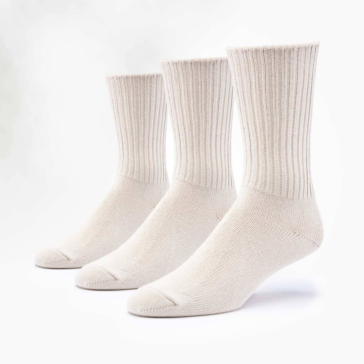 Organic Cotton Classic Crew 3 Pak