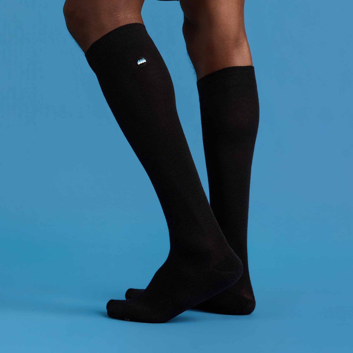 Compression Socks that Protect Oceans | Black