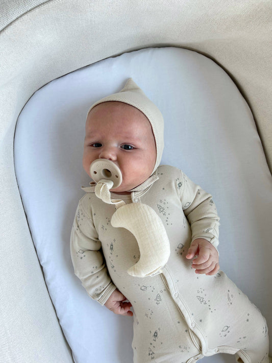Pacifier Set Round (Oat & Coco)