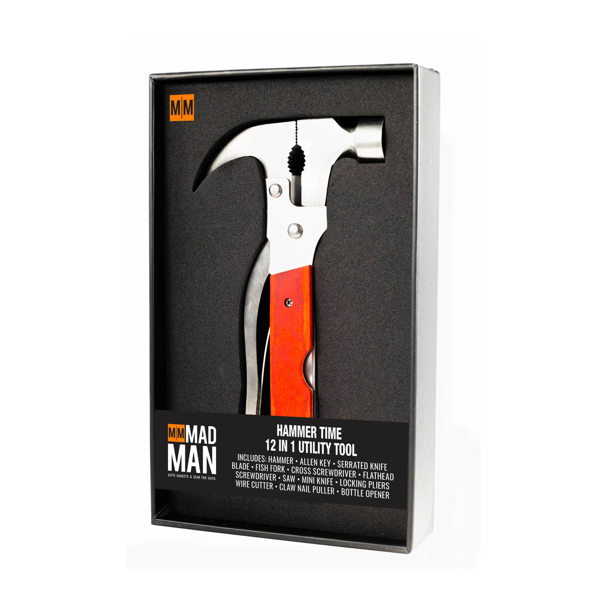 Hammer Time 12 In 1 | Stainless Steel Multi-Tool Hammer