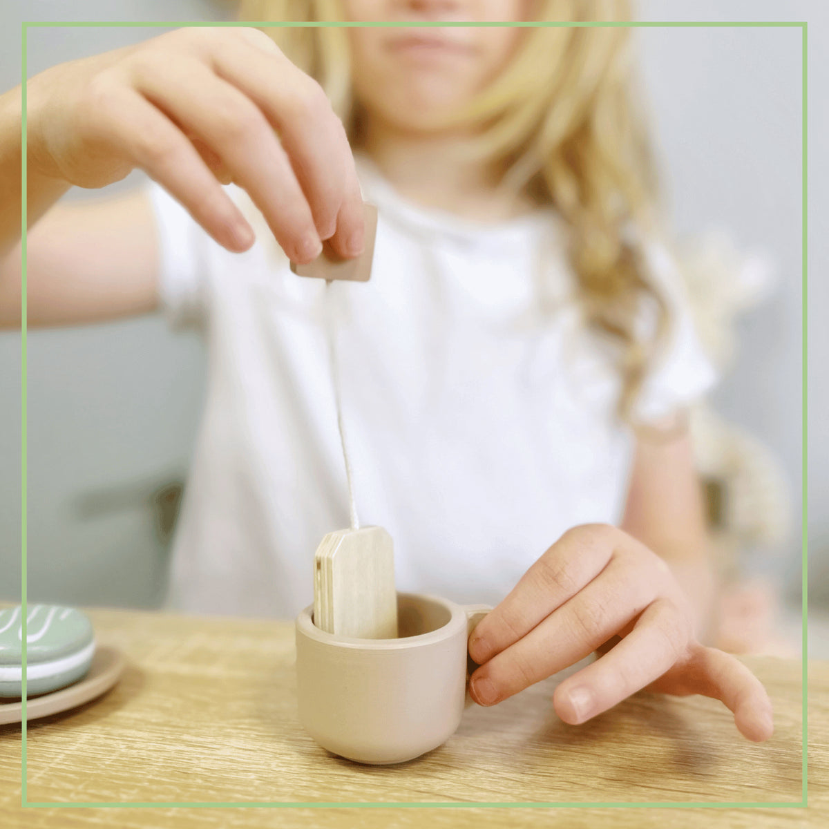 Wooden Tea Party Set – Pretend Play Tea Set Ages 3+