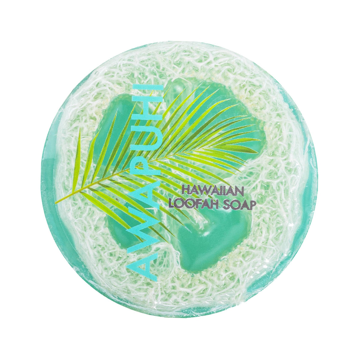 Awapuhi Sea Salt & Kukui Exfoliating Loofah Soap 4.75oz