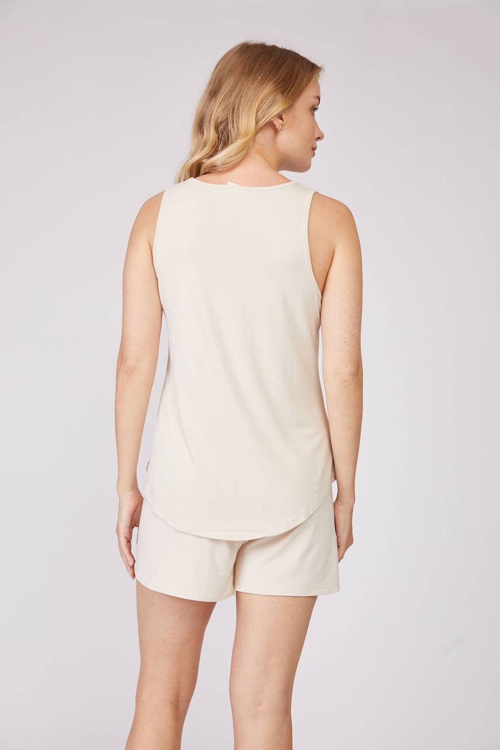 Bamboo Tank & Short Set – 2PCS Soft Relaxed Loungewear