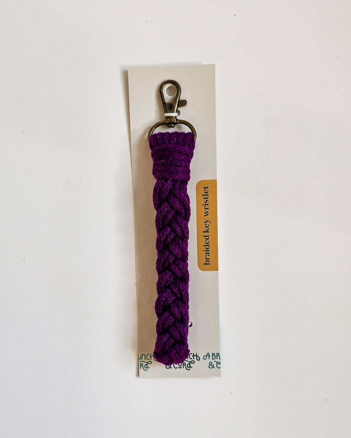 Braided Key Wristlet