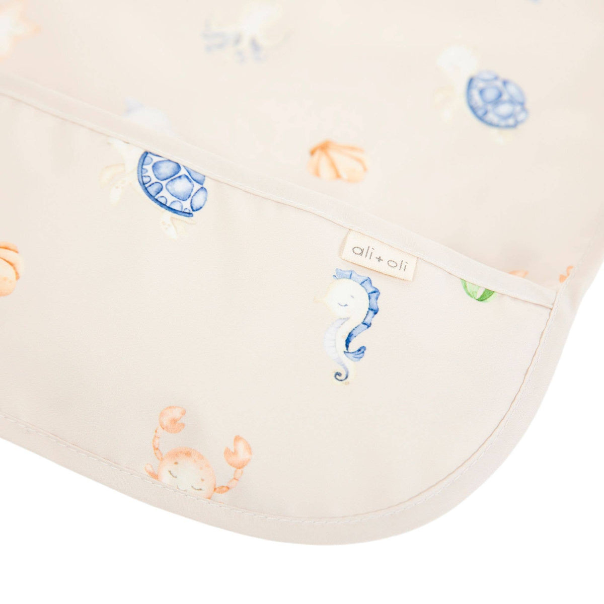 Smock Bib for Baby & Toddler Long Sleeve (Undersea)