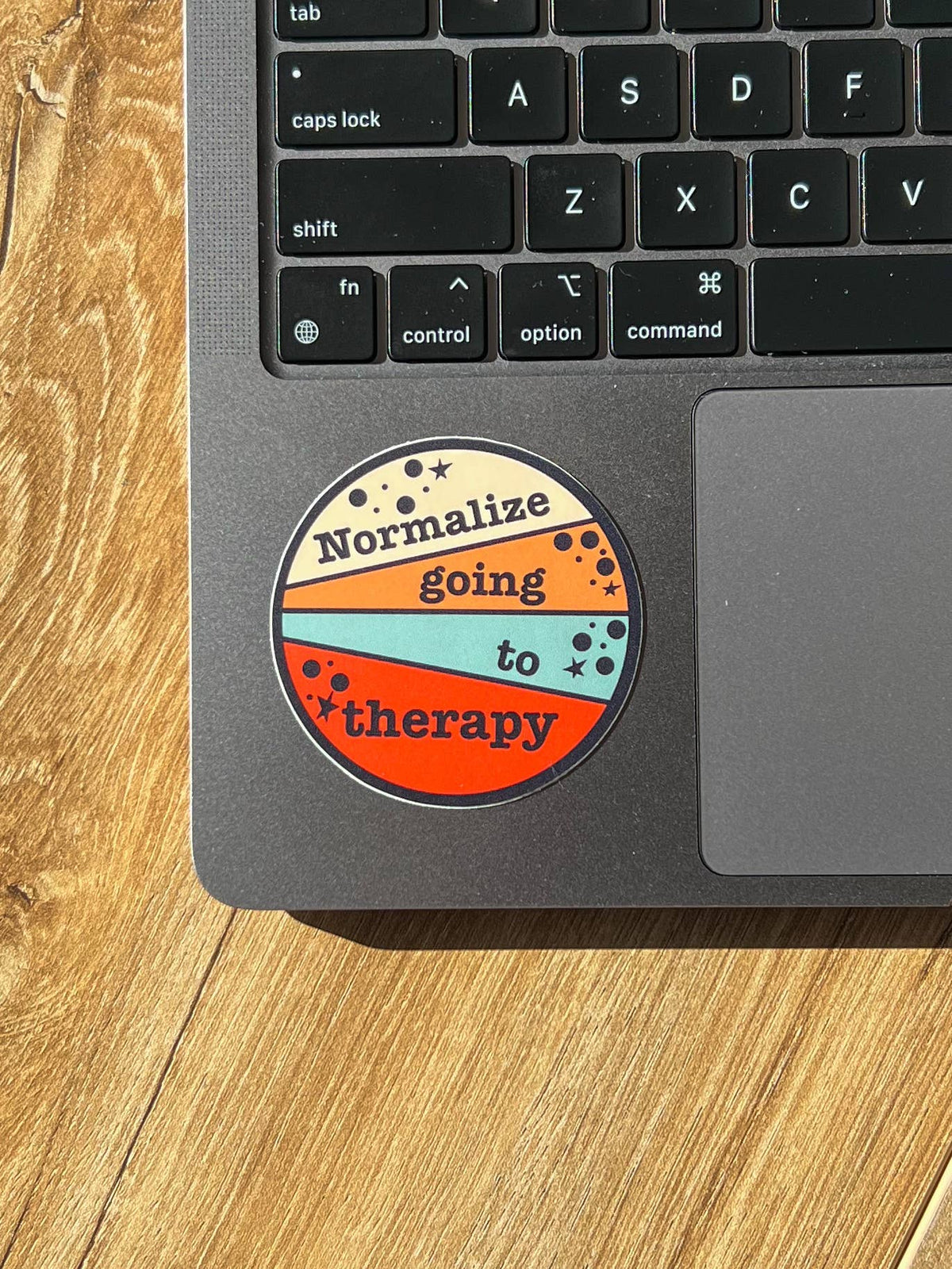 Normalize going to therapy sticker