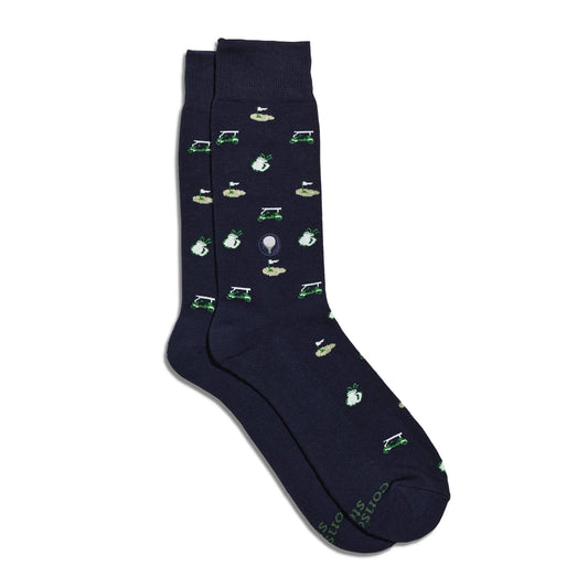 Socks that Support Youth Sports | Navy Golf
