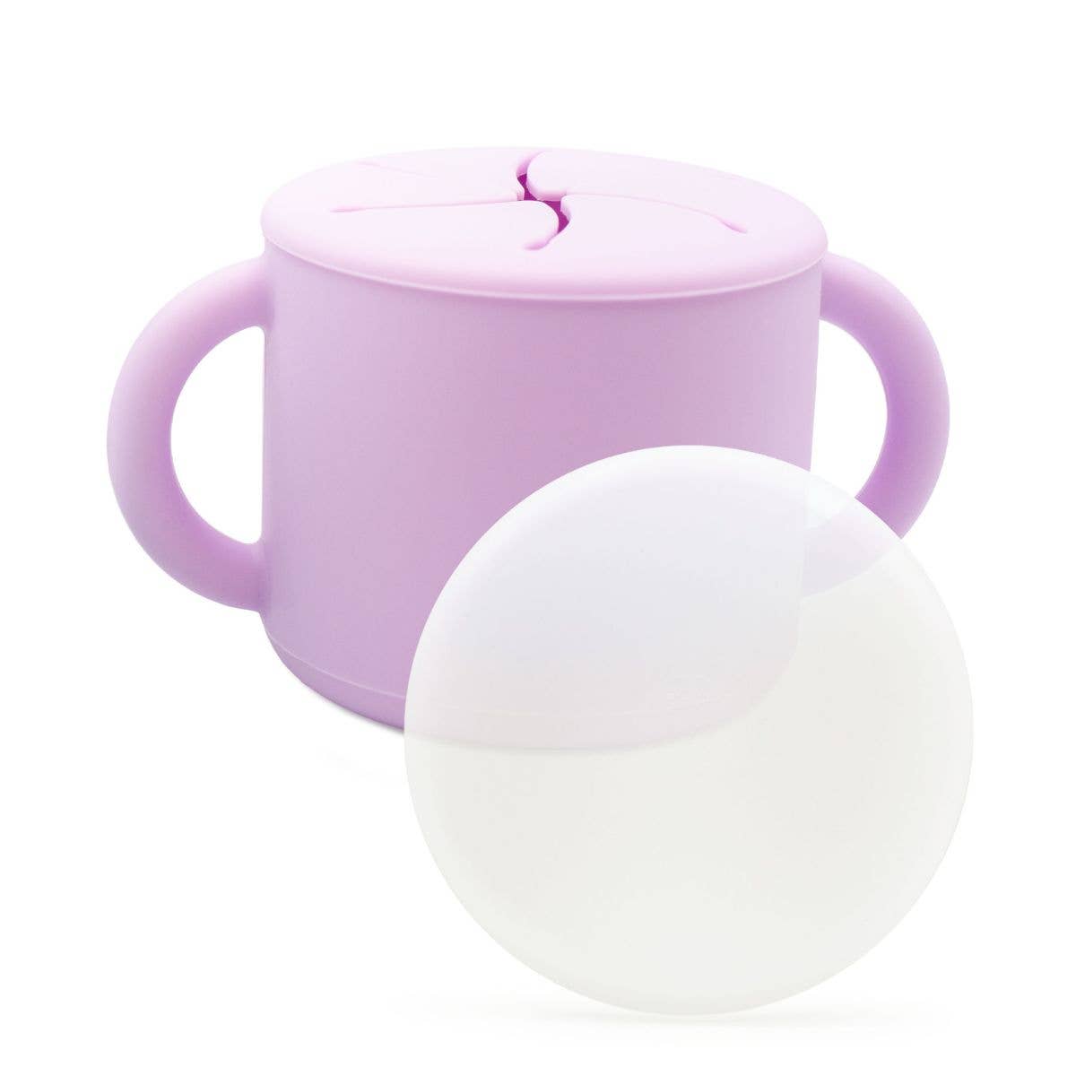 Silicone Spill-Proof Snack Cup for Babies & Toddlers