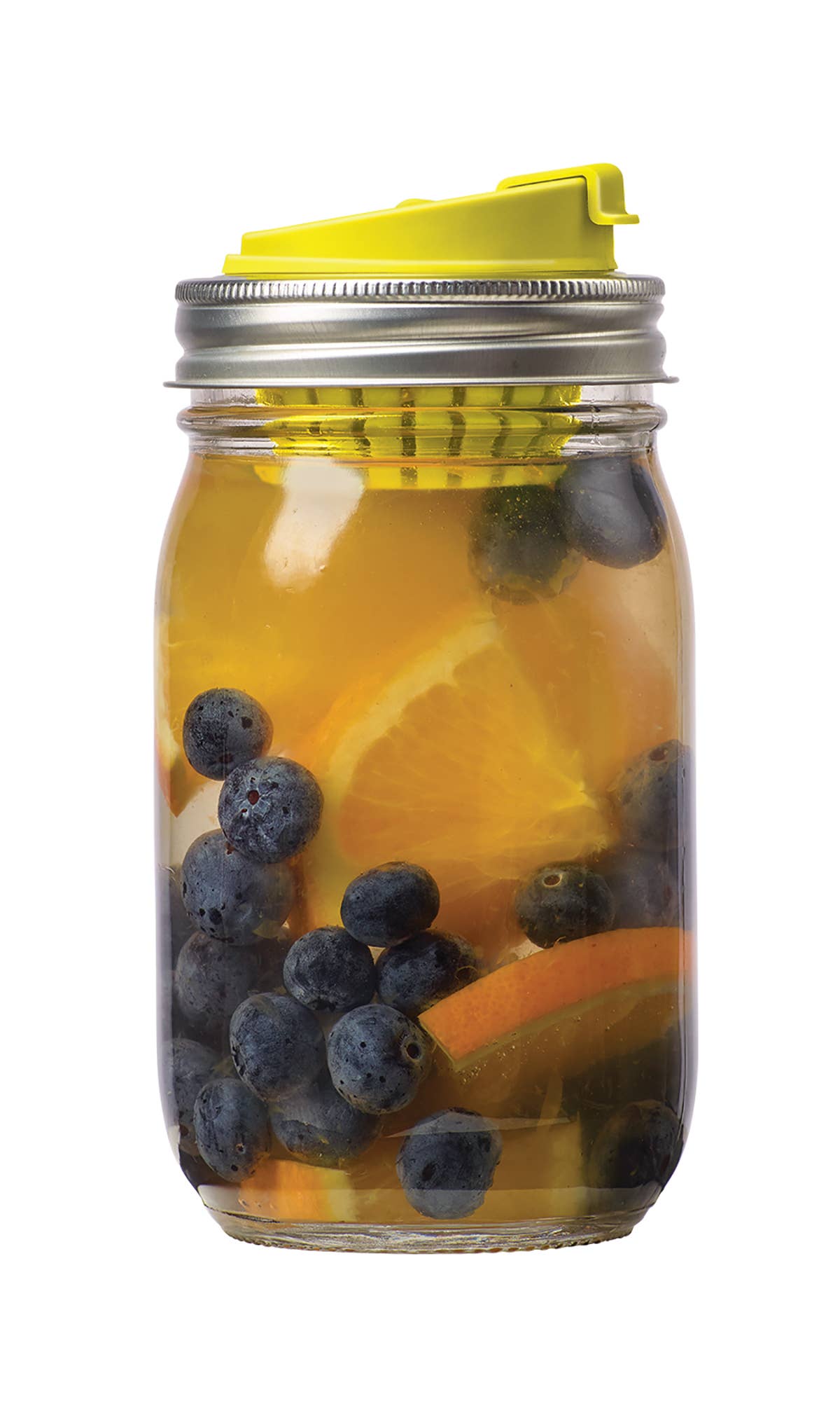 Jarware Fruit Infusion Drink Lid for Regular Mouth Mason Jar