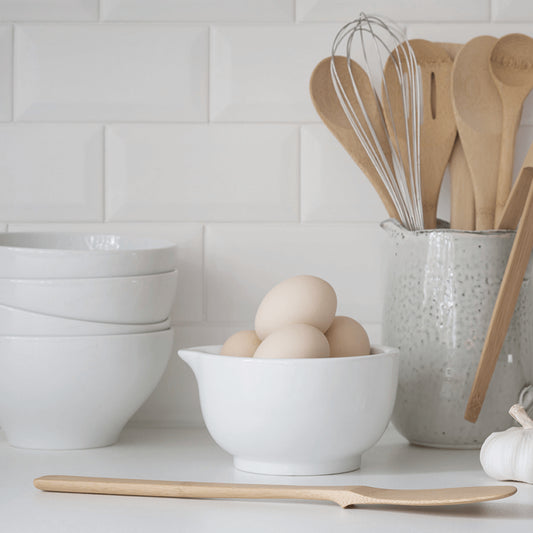 'Give It a Rest' Bamboo Slotted Spoon