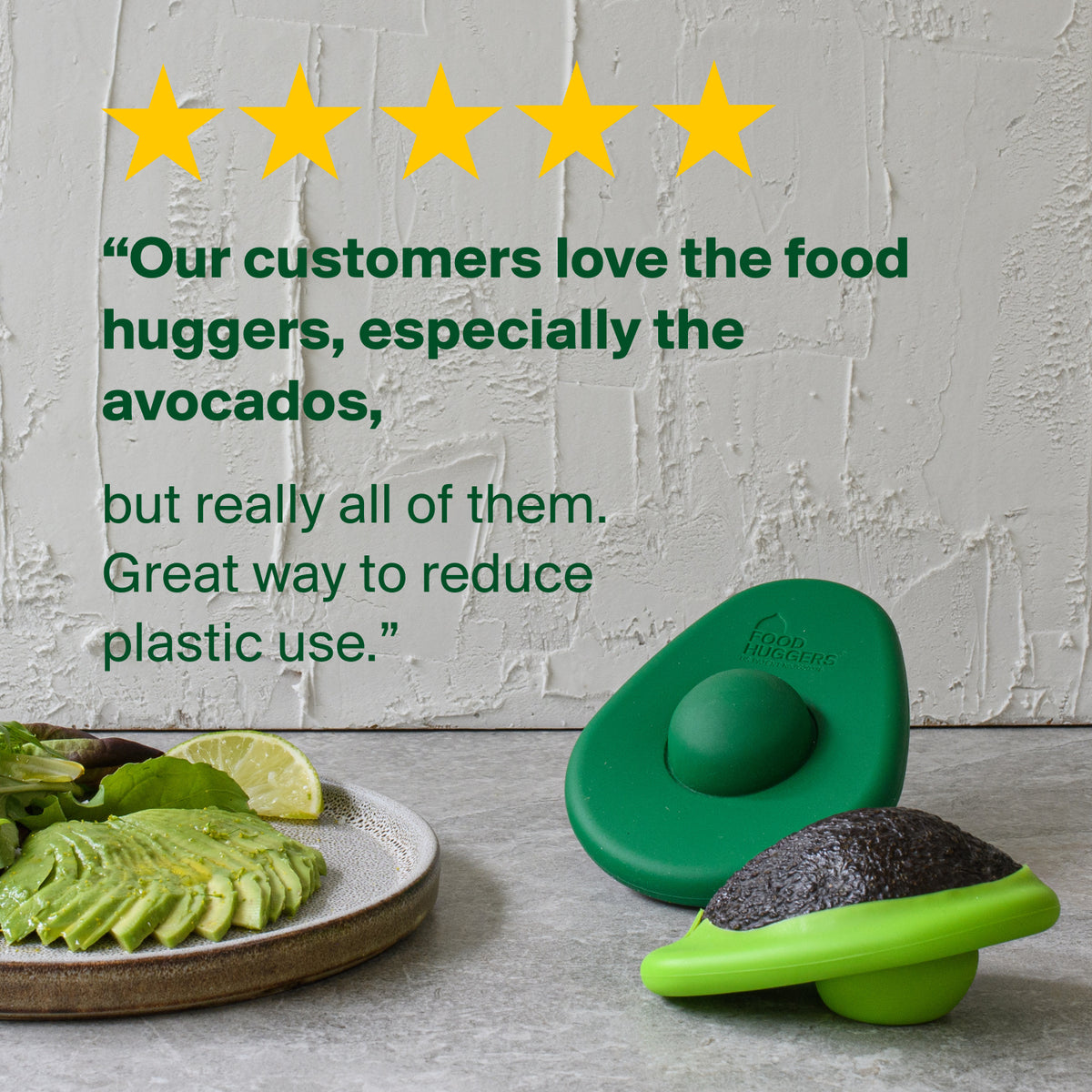 Reusable Silicone Avocado Savers (Set of 2)
